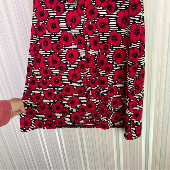 Tommy Hilfiger Floral Pink Black Sleeveless Dress - Picture 7 of 7